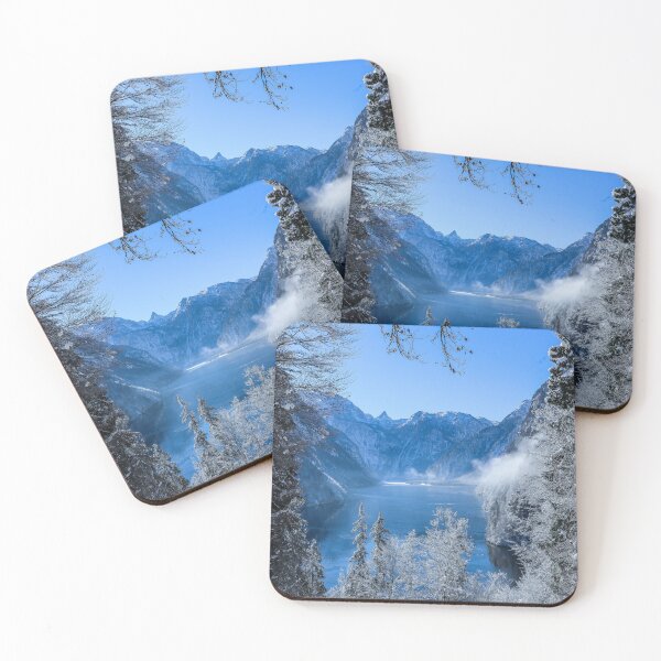 Item preview, Icy Winter Mountain designed and sold by tomorrowsart.