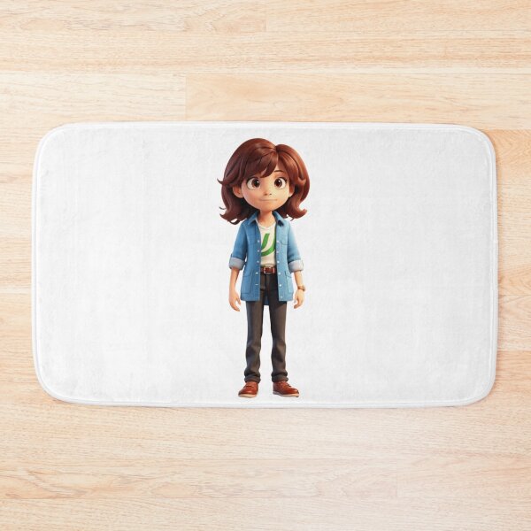 Item preview, 3D cute young girl designed and sold by Cute-Print.