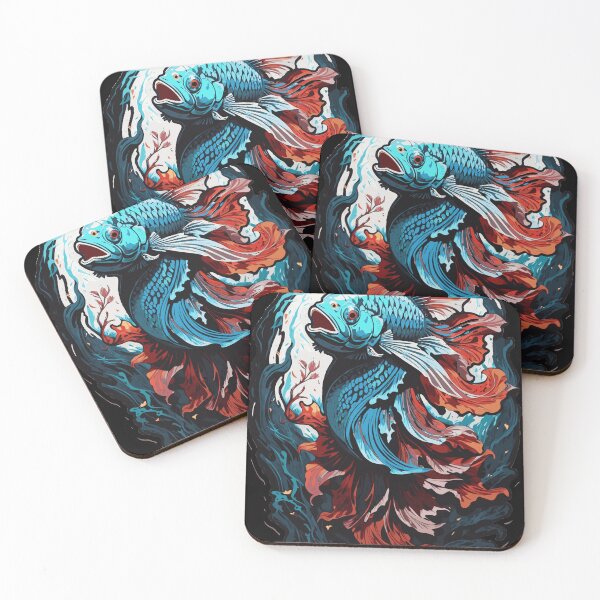 Item preview, Cute Betta Fish Portrait  designed and sold by Fenderbender00.