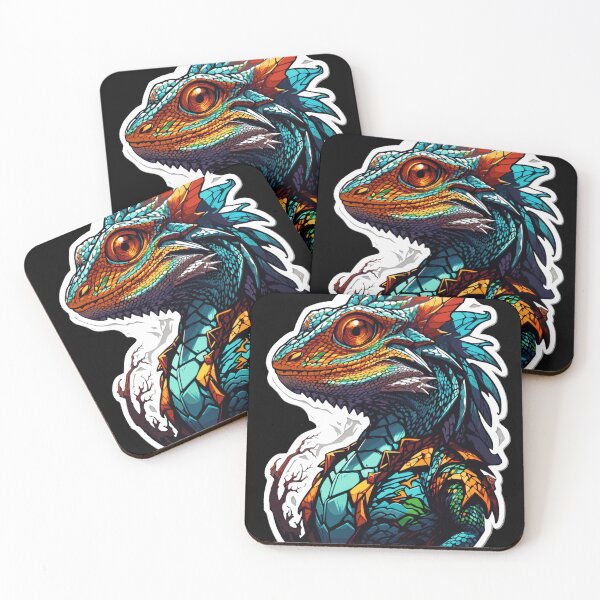 Item preview, Bearded Dragon Portrait  designed and sold by Fenderbender00.