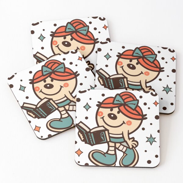 Item preview, Little Miss Book Lover designed and sold by yunamaliskova.