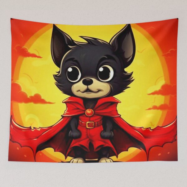 Item preview, Cute dog super hero designed and sold by loganjafarov.