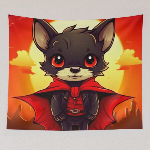 Item preview, Cute dog super hero designed and sold by loganjafarov.