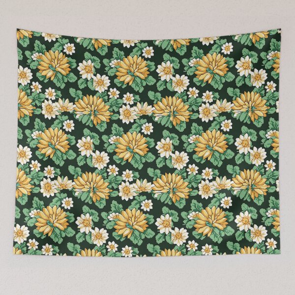 Item preview, textile and wallpaper patterns. a printable digital illustration work. floral print designs. designed and sold by APHIDAT-TA.