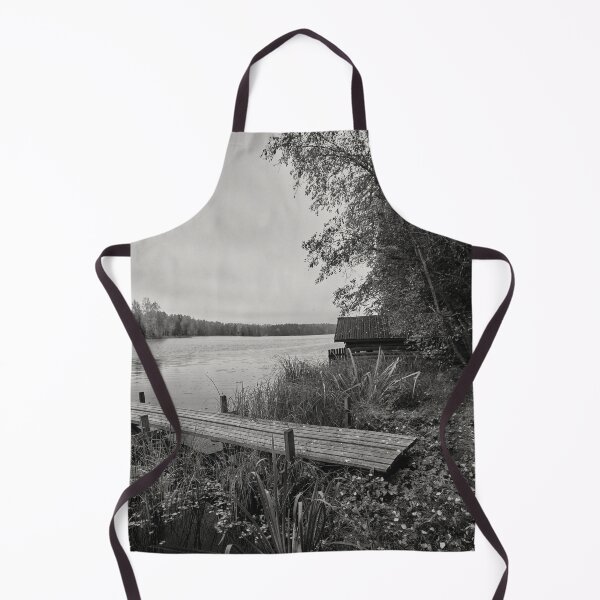 Item preview, By the lake one morning bw designed and sold by Jouko Lehto Photography.
