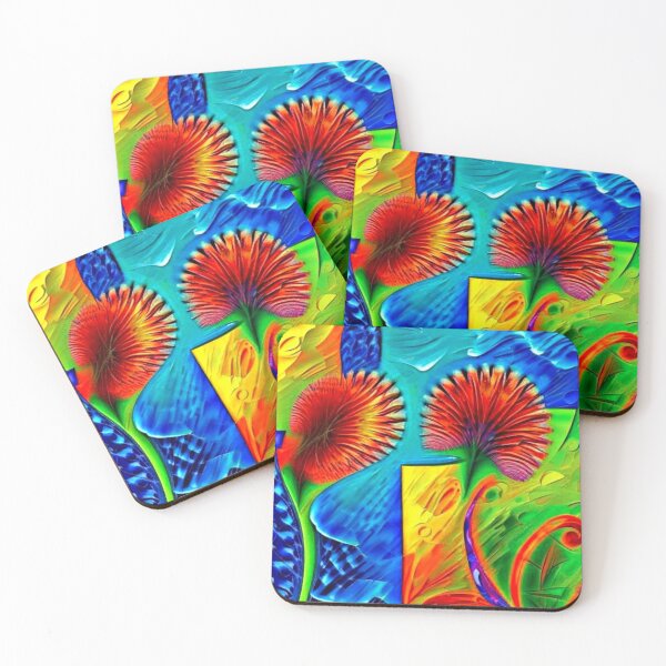 Item preview, Blomsterabstraksjon 4 designed and sold by George Hutton Hunter.