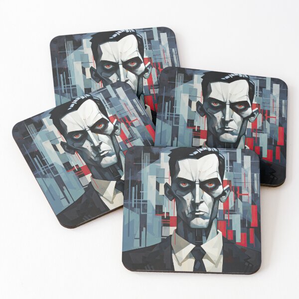 Item preview, Haunting Zombie Portrait Bauhaus Art designed and sold by ArtificialGenes.