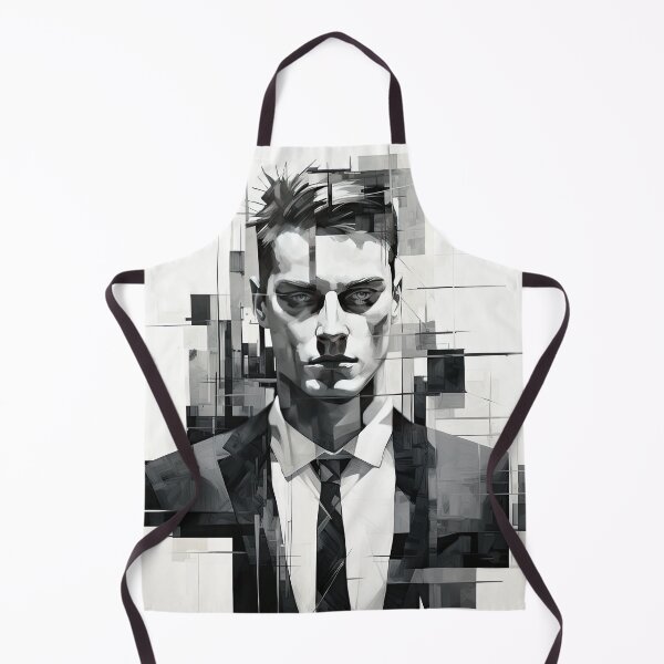 Item preview, Haunting Zombie Portrait Bauhaus Art designed and sold by ArtificialGenes.