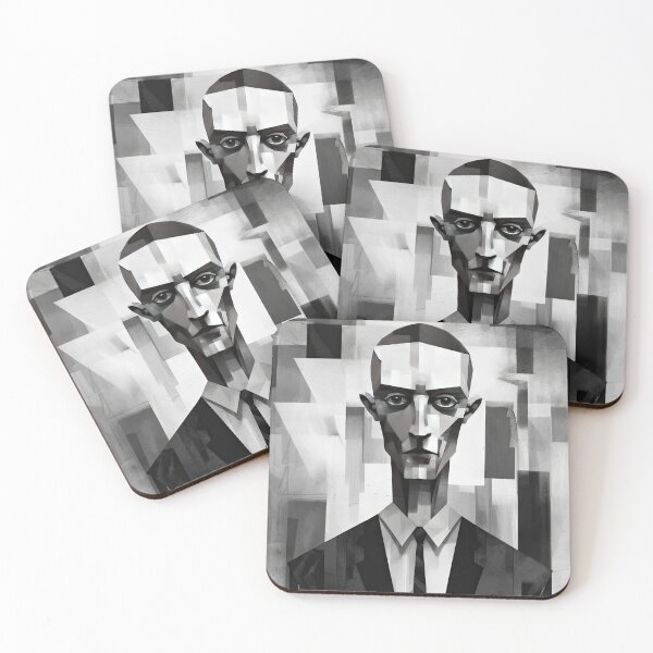 Item preview, Haunting Zombie Portrait Bauhaus Art designed and sold by ArtificialGenes.