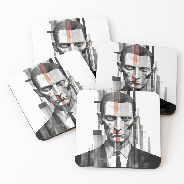 Item preview, Haunting Zombie Portrait Bauhaus Art designed and sold by ArtificialGenes.