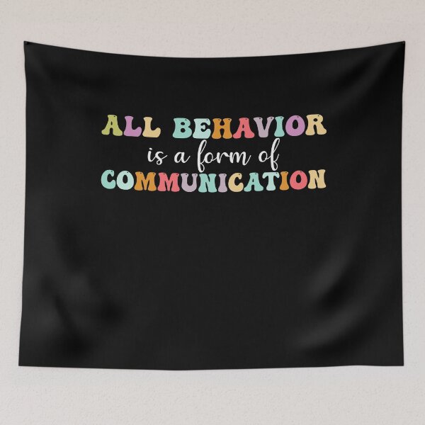 Item preview, All Behavior Is A Form Of Communication Applied Behavior Analysis designed and sold by Amineharoni.