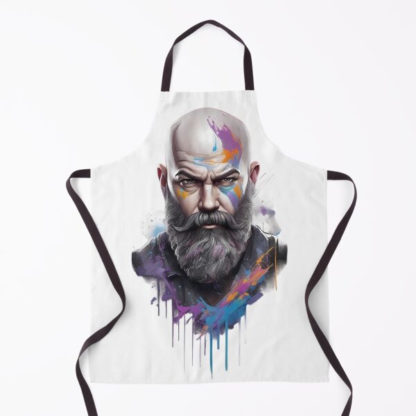 Item preview, A close up of a man with a beard designed and sold by WalterGomes.
