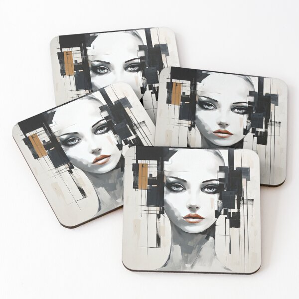 Item preview, Haunting Zombie Portrait Bauhaus Art designed and sold by ArtificialGenes.