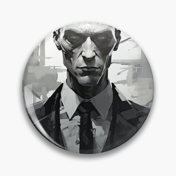 Item preview, Haunting Zombie Portrait Bauhaus Art designed and sold by ArtificialGenes.