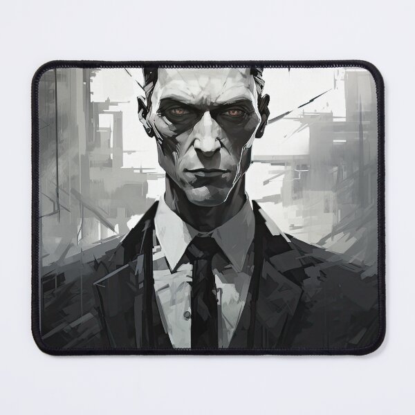 Item preview, Haunting Zombie Portrait Bauhaus Art designed and sold by ArtificialGenes.