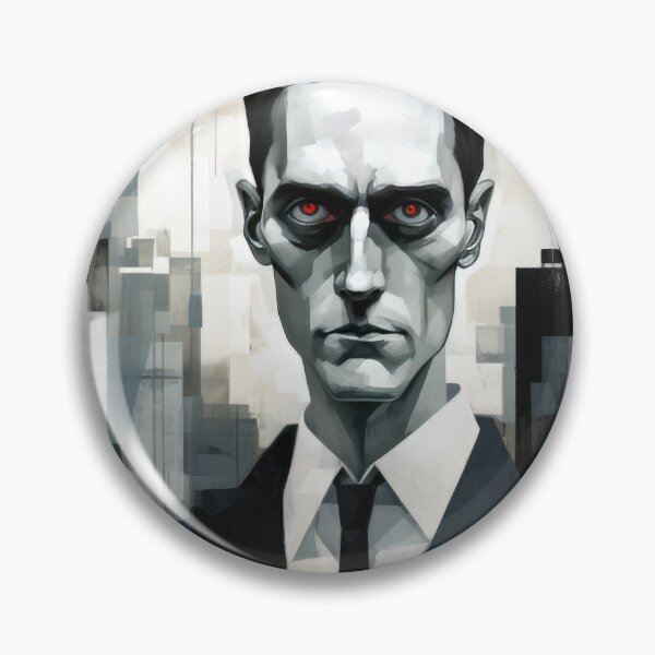 Item preview, Haunting Zombie Portrait Bauhaus Art designed and sold by ArtificialGenes.