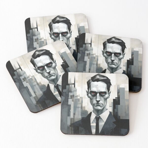Item preview, Haunting Zombie Portrait Bauhaus Art designed and sold by ArtificialGenes.