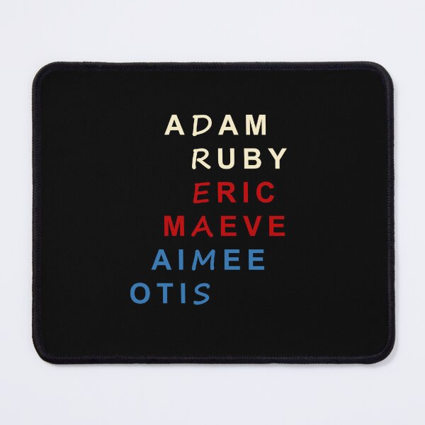 Item preview, SEX EDUCATION - Adam, Ruby, Eric, Maeve, Aimee, Otis designed and sold by designair.