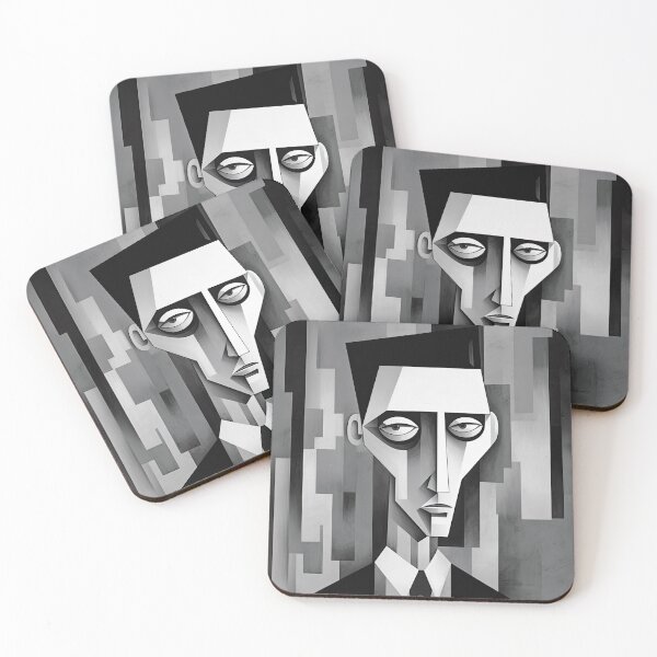 Item preview, Haunting Zombie Portrait Bauhaus Art designed and sold by ArtificialGenes.