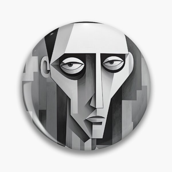Item preview, Haunting Zombie Portrait Bauhaus Art designed and sold by ArtificialGenes.