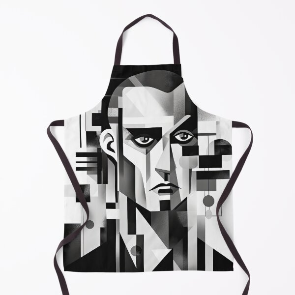Item preview, Haunting Zombie Portrait Bauhaus Art designed and sold by ArtificialGenes.