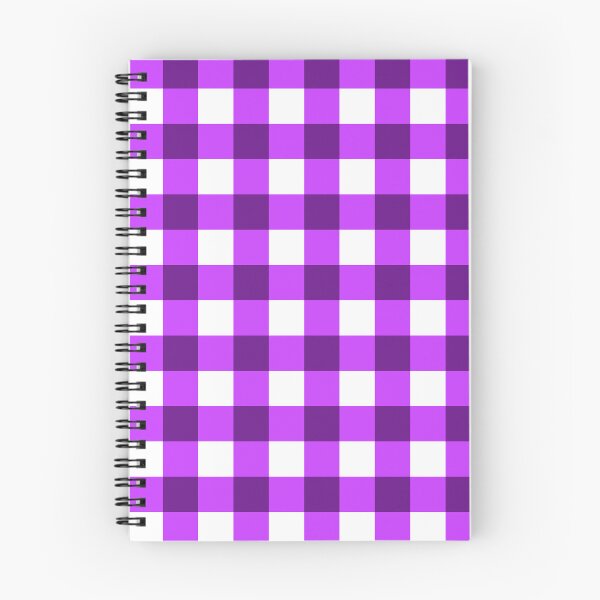 Item preview, Gingham Pattern Light And Dark Purple With White Colors designed and sold by Designfs.