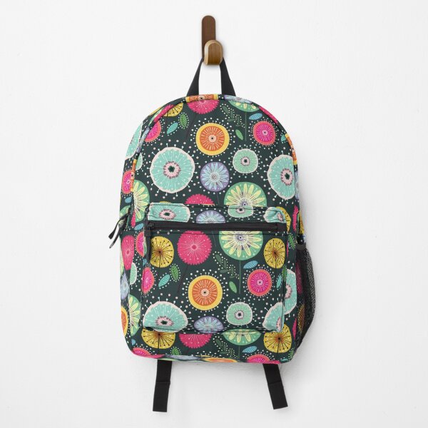 Item preview, Colorful boho dandelion folk flowers designed and sold by JinJinYoon.
