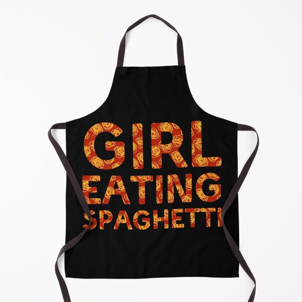 Item preview, Girl Eating Spaghetti designed and sold by LudwikeArts.