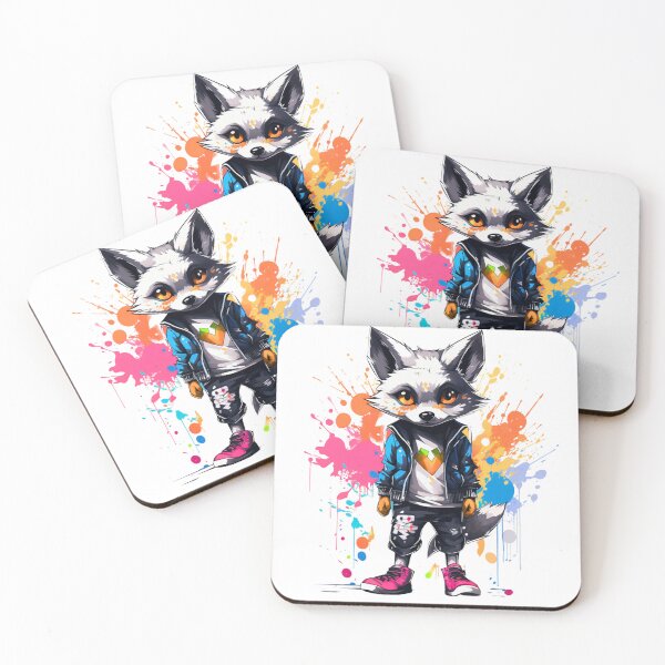Item preview, Fox in the Art House: A Crafted Tee Full of Flair! designed and sold by Moisky Art.