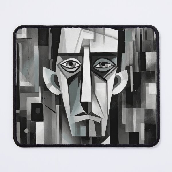 Item preview, Haunting Zombie Portrait Bauhaus Art designed and sold by ArtificialGenes.
