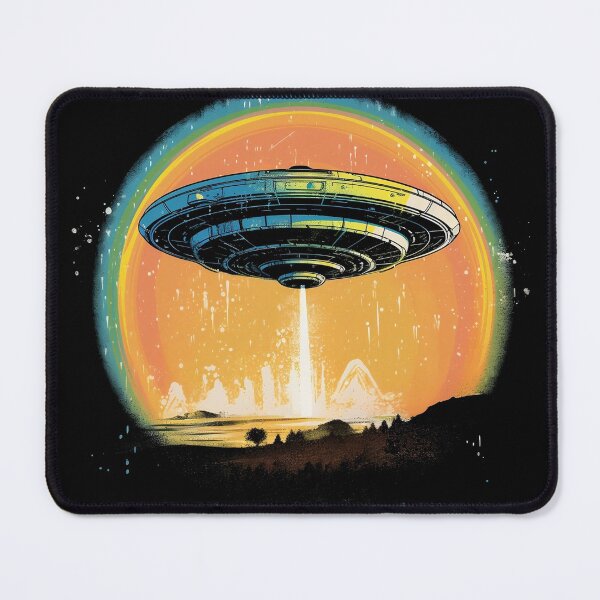 Item preview, Retro Era UFO designed and sold by InfinityCircle.