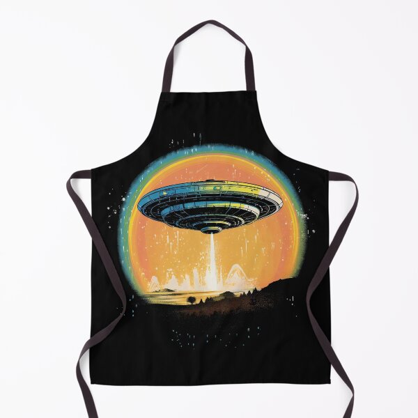 Item preview, Retro Era UFO designed and sold by InfinityCircle.