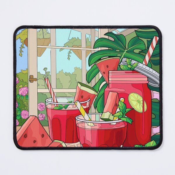 Item preview, watermelon smoothie designed and sold by GuineaKitty.