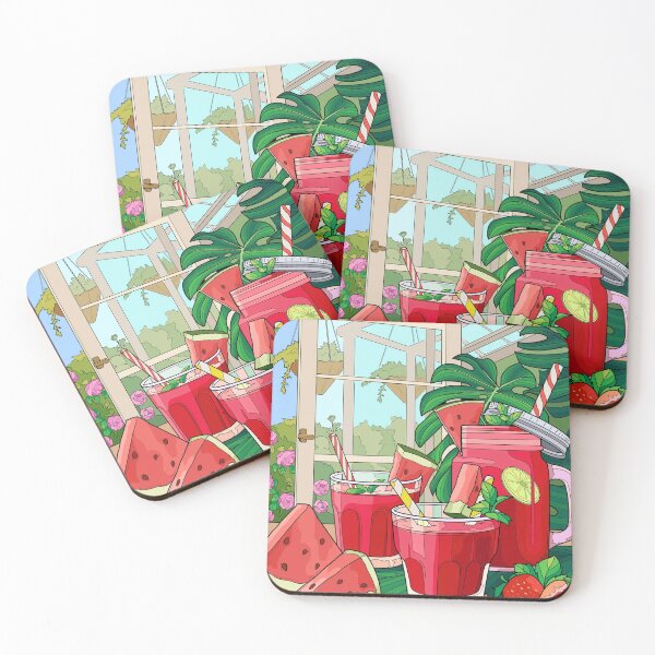 Item preview, watermelon smoothie designed and sold by GuineaKitty.