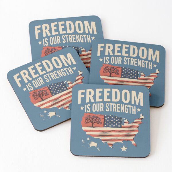 Item preview, Strength in Unity: Show Your Support with 'Freedom Is Our Strength designed and sold by CraftCharm.