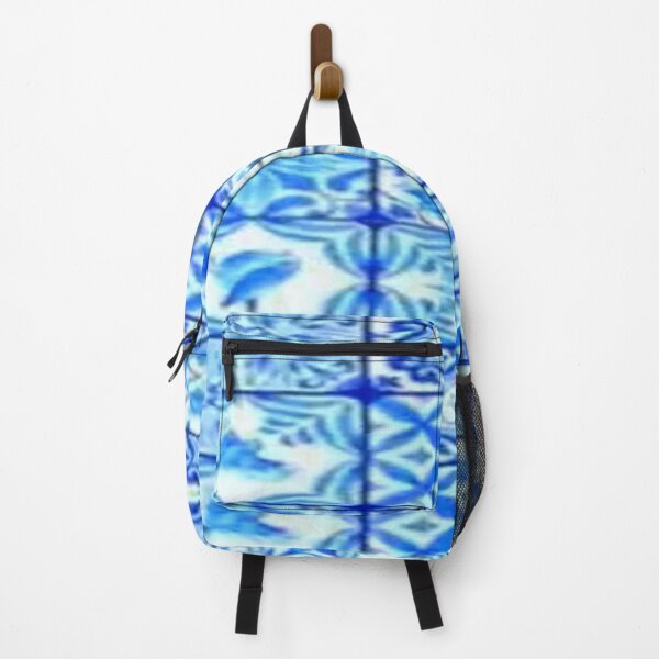 Item preview, ABSTRACT BLUE-WHITE TILE PATTERNS ART designed and sold by sharlesart.