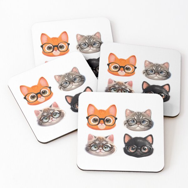 Item preview, Cats With Glasses designed and sold by Tonsala.
