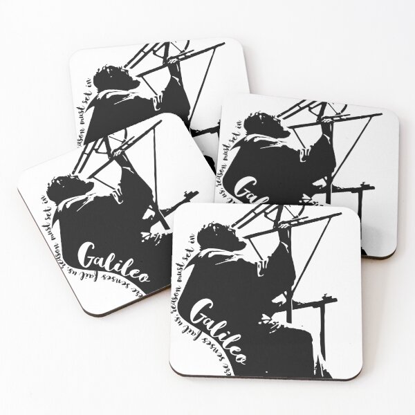 Item preview, Galileo Galilei - Where senses fail us designed and sold by godlessmom.