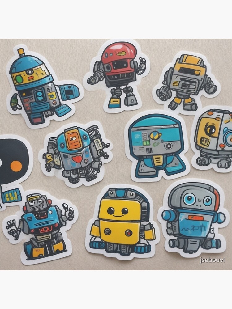 Sticker Robot stickers 