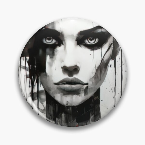 Item preview, Haunting Zombie Portrait Bauhaus Art designed and sold by ArtificialGenes.