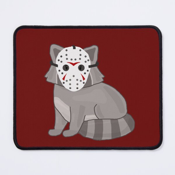Item preview, Racoon with Jason Mask designed and sold by caitycatdesigns.