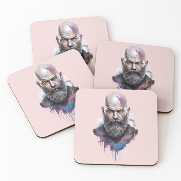 Item preview, A close up of a man with a beard designed and sold by WalterGomes.