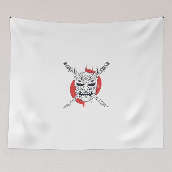 Item preview, Evil oni mask  designed and sold by MoonRag.