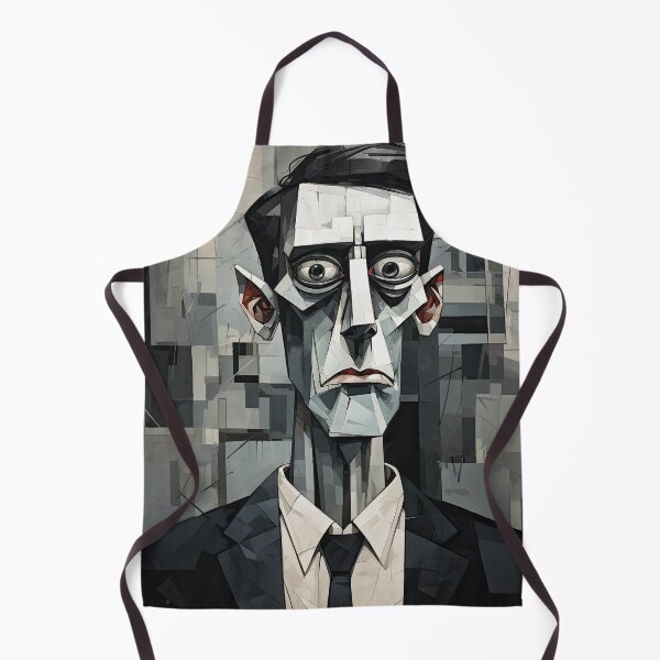 Item preview, Haunting Zombie Portrait Bauhaus Art designed and sold by ArtificialGenes.