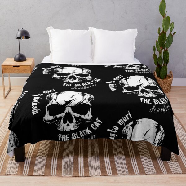Item preview, Memento Mori Gothic Skull designed and sold by einmal-art.