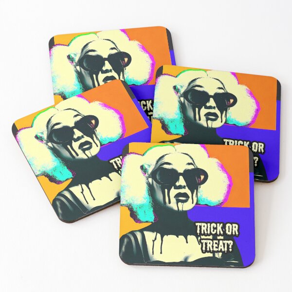 Item preview, Trick or Treat? Halloween Pop Art  designed and sold by OzzFrequency.