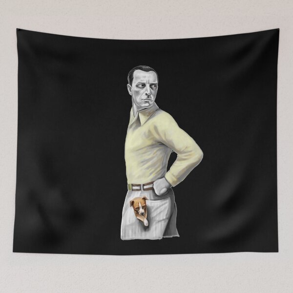 Item preview, Buster Keaton Painting designed and sold by AK-Hevonen.