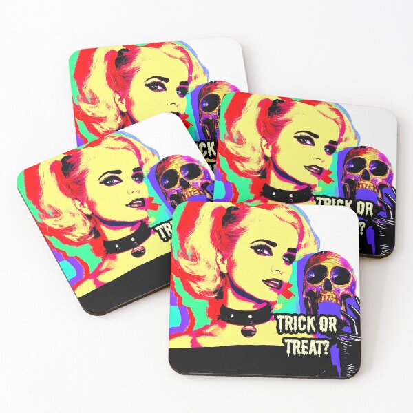 Item preview, Trick or Treat? Halloween Pop Art designed and sold by OzzFrequency.
