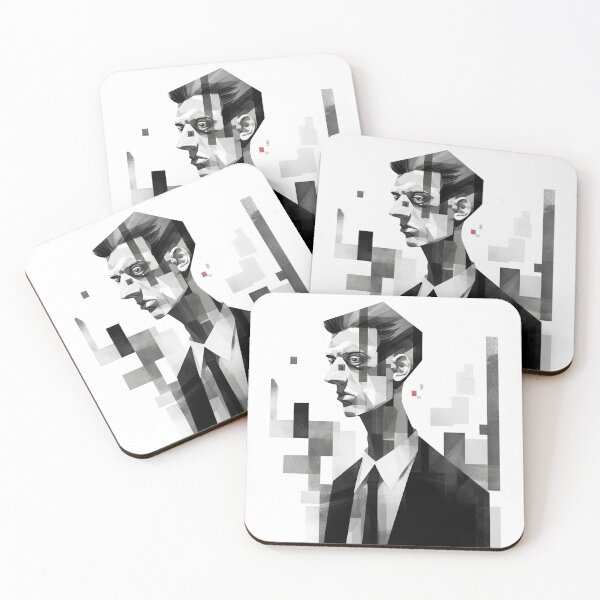 Item preview, Haunting Zombie Portrait Bauhaus Art designed and sold by ArtificialGenes.