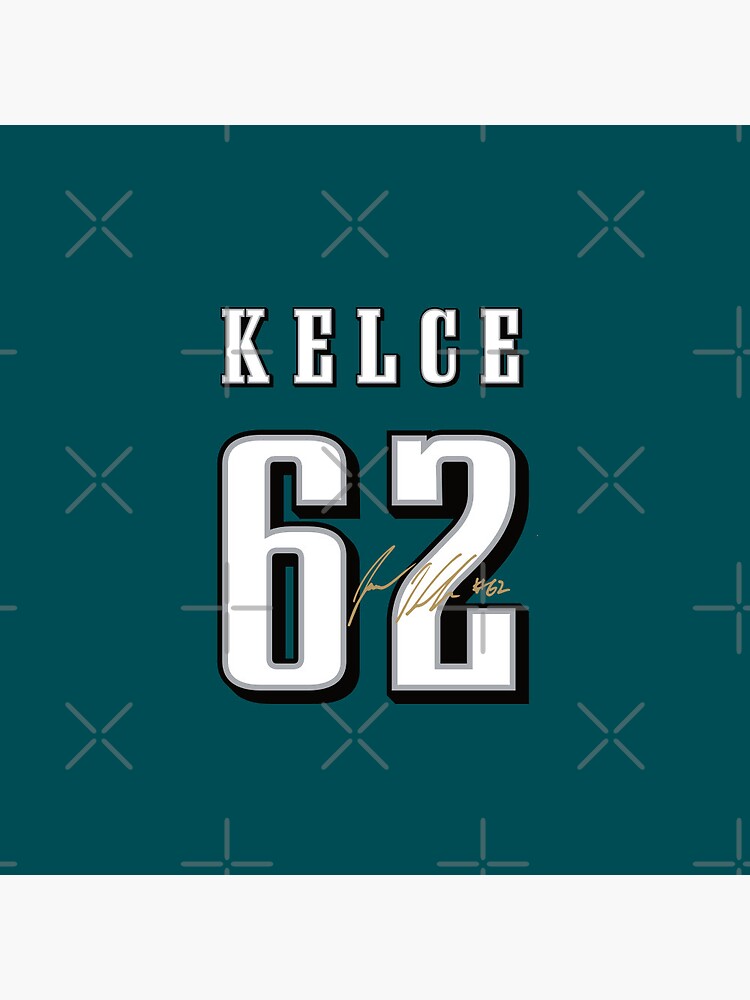 Jason Kelce 62 Eagles Pin by fezztee